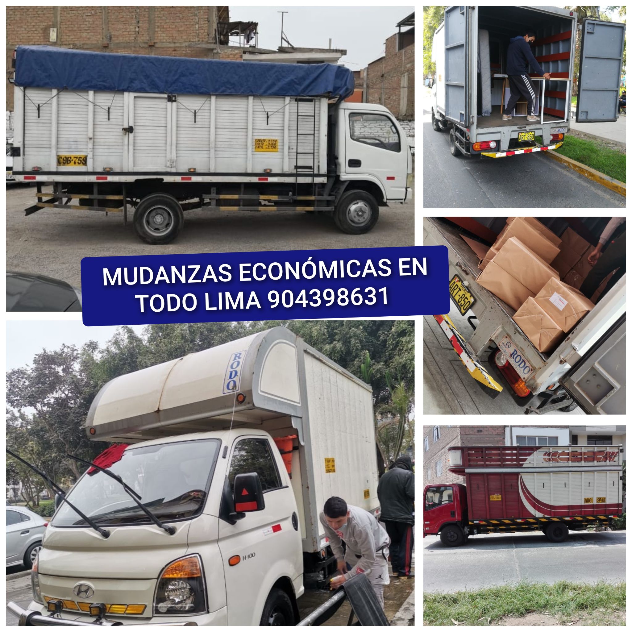 Mudanzas Economicas en Todo Lima